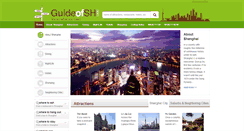 Desktop Screenshot of guideofshanghai.com